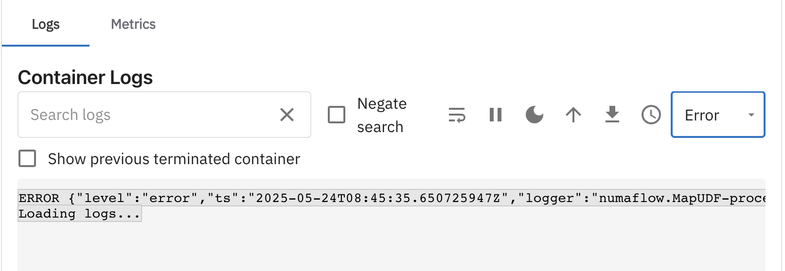Error Filter