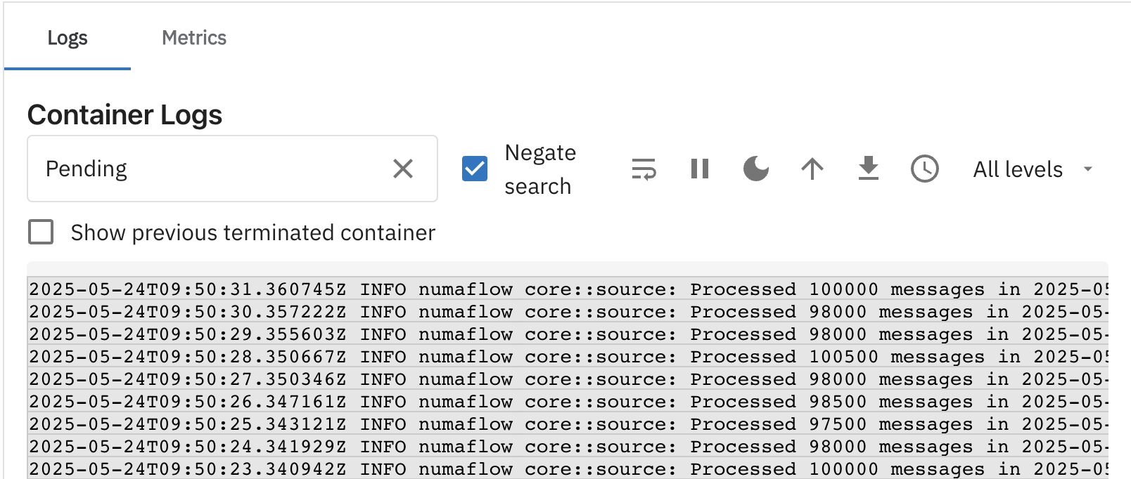 Negate Search